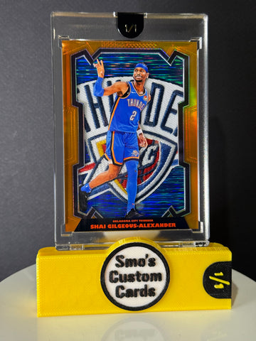Shai Gilgeous-Alexander Orange Oklahoma Thunder Patch 1/1