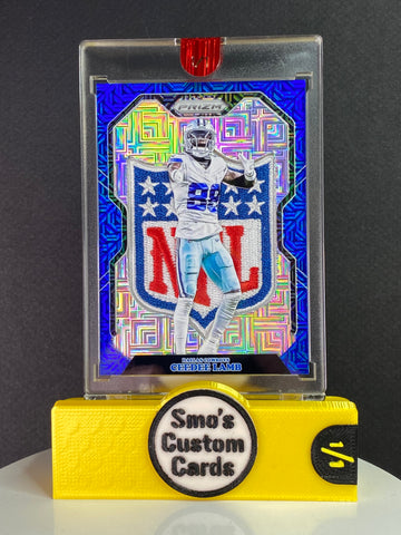 CeeDee Lamb Blue Mojo First Down NFL Shield 1/1
