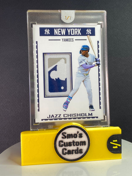 Jazz Chisholm New York Yankees Logoman Patch 1/1