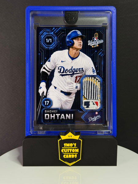 Shohei Ohtani Los Angeles Dodgers World Series Patch 1/1