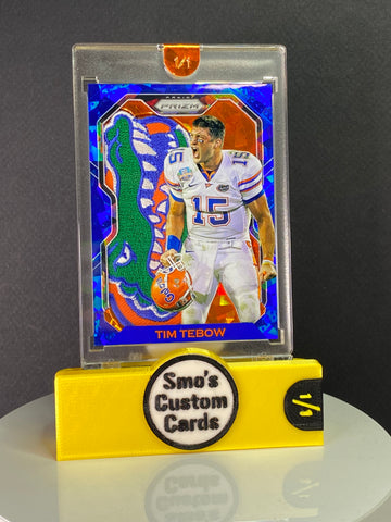 Tim Tebow Blue Ice Florida Gators Patch 1/1