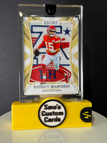 Patrick Mahomes Elegance Chiefs Patch 1/1