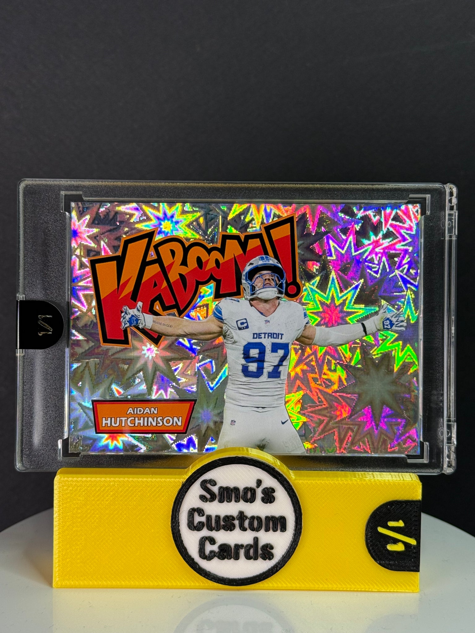 Aidan Hutchinson Sack Celebration KABOOM 1/1