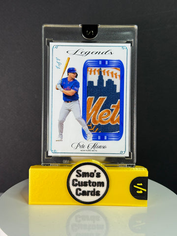 Pete Alonso Legends Mets Patch 1/1