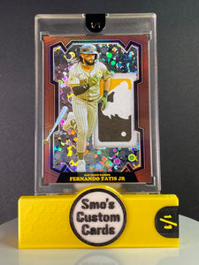 Fernando Tatis Brown Color Match MLB Logoman Patch 1/1