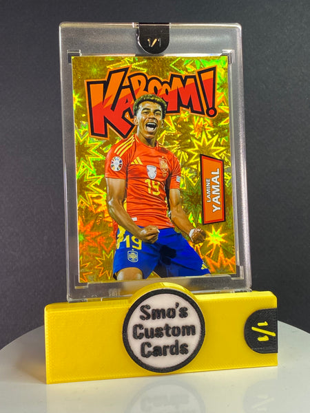 Lamine Yamal Spain UEFA Euro Cup 2024 Champion Gold KABOOM 1/1