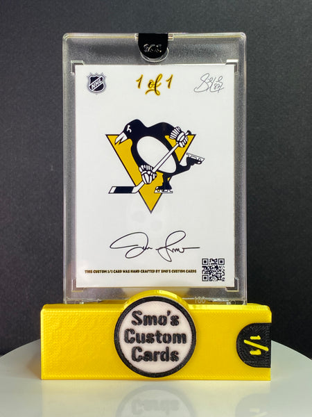 Sydney Crosby Gold Wave Lord Stanley Penguins Patch 1/1