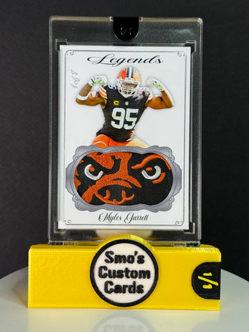 Miles Garrett Legends Silver Flex Browns Patch 1/1
