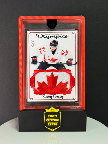 Sidney Crosby Milano Cortina Olympics Canada Patch 1/1