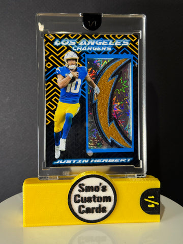 Justin Herbert LA Chargers Bolt Patch 1/1