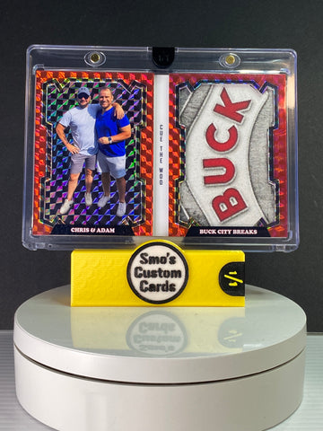 Buck City Breaks T-Shirt Relic Booklet Set of 5