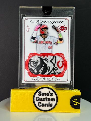 Elly De La Cruz Emergent Ruby Mr. Redlegs Patch 1/1