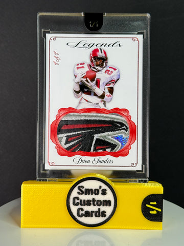 Deion Sanders Legends Ruby Falcons Patch 1/1