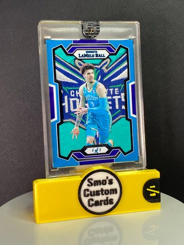 LaMelo Ball Color Match Icy Veins Celebration Charlotte Hornets Patch 1/1