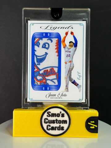 Juan Soto Legends Saphire Mr. Mets Patch 1/1