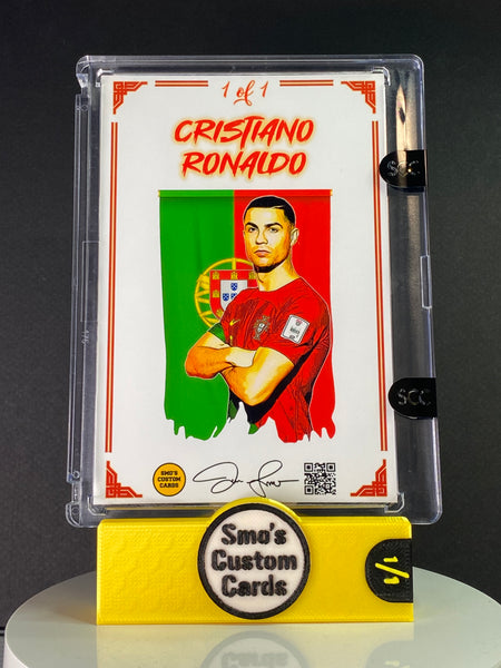 Cristiano Ronaldo SUI Portugal Dual Patch Booklet 1/1