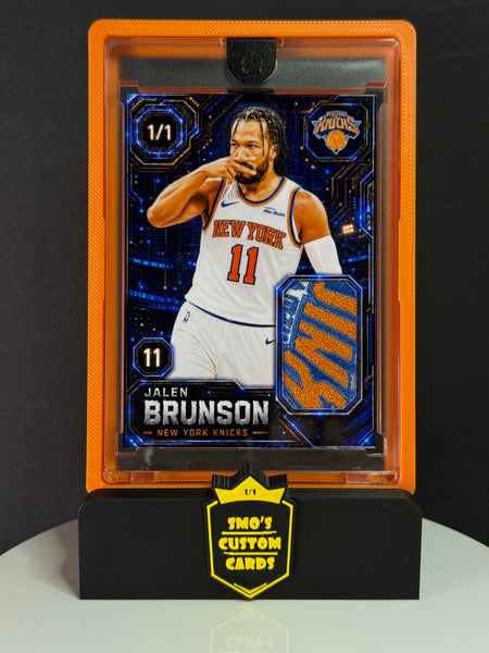 Jalen Brunson New York Knicks Celly Knicks Patch 1/1