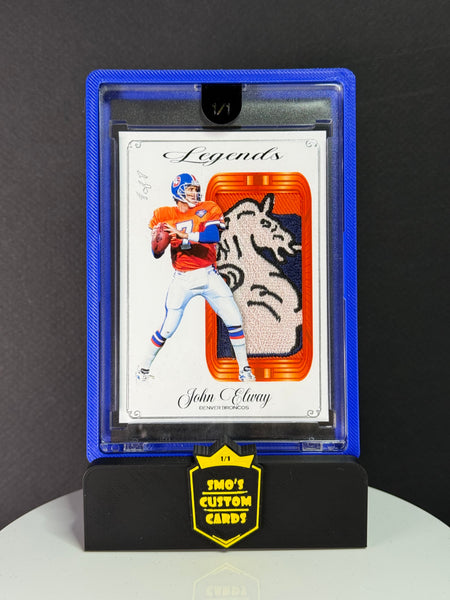 John Elway Legends Throwback Denver Broncos Patch 1/1