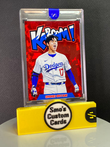 Shohei Ohtani Red Ice KABOOM! 1/1