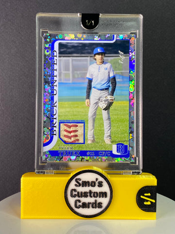 Baseball with Game Used Relic 1/1