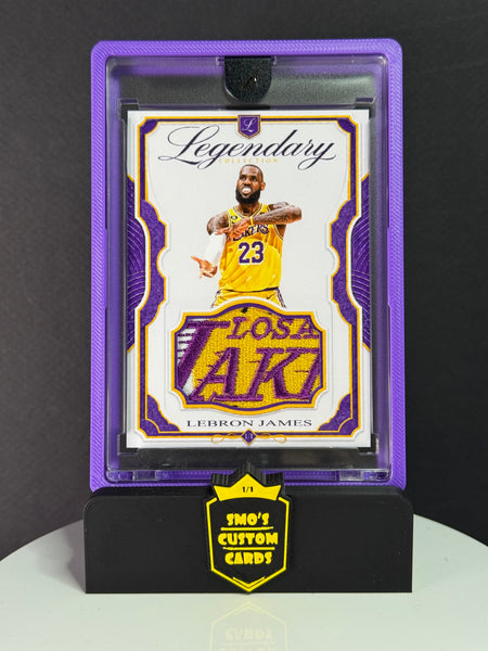 Lebron James Legendary Los Angeles Lakers Patch 1/1