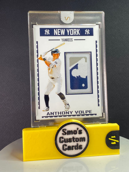 Anthony Volpe New York Yankees Logoman Patch 1/1