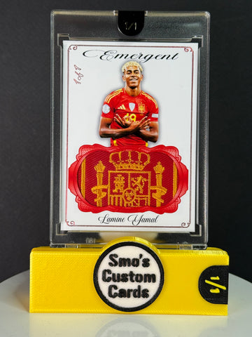 Lamine Yamal Emergent Ruby The 304 Spain National Team Patch 1/1
