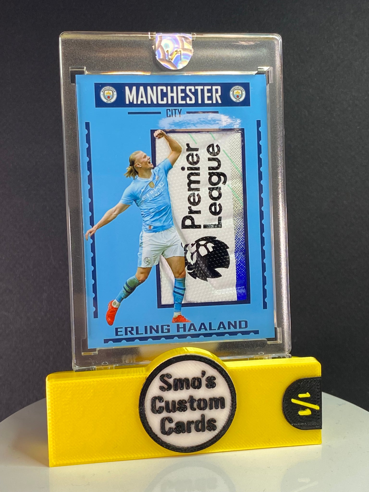 Erling Haaland Manchester City Premiere League Ball Logo 1/1