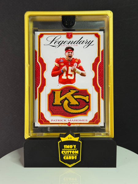 Patrick Mahomes Legendary Kansas City Chiefs Alt Patch 1/1