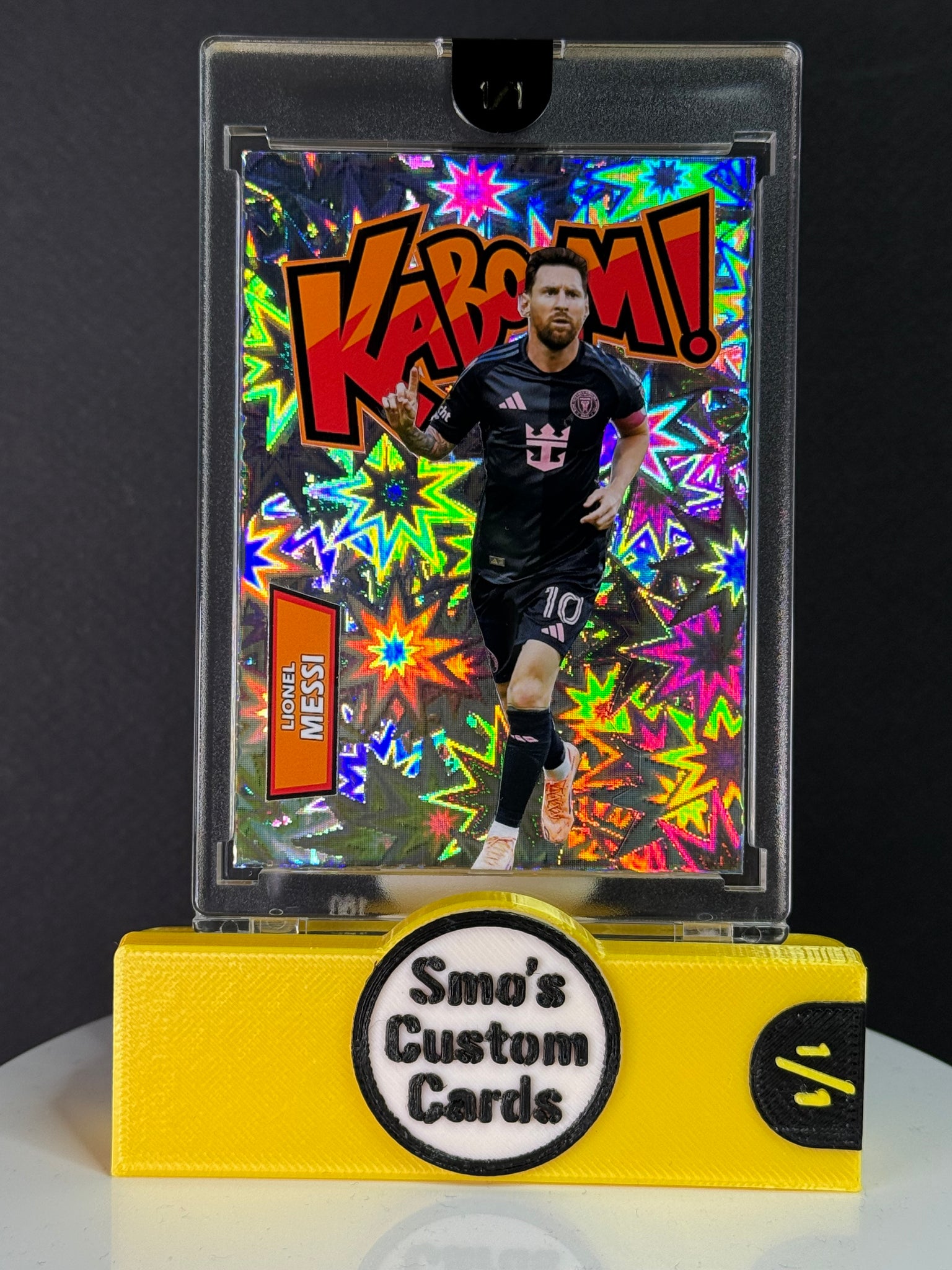 Lionel Messi Inter Miami CF Goal Celebration KABOOM 1/1