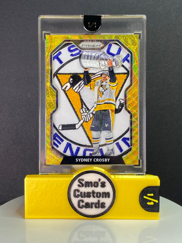Sydney Crosby Gold Wave Lord Stanley Penguins Patch 1/1