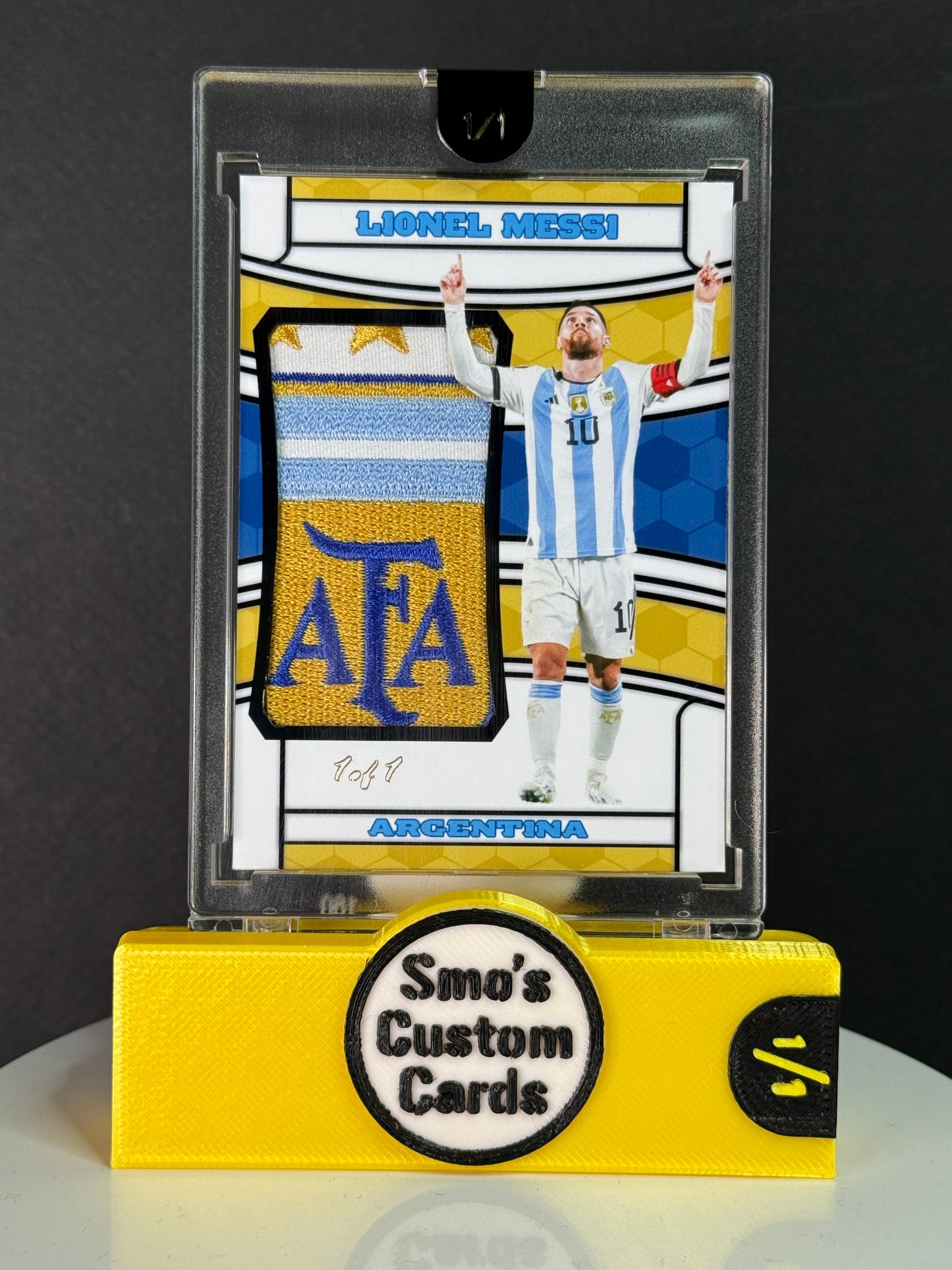 Lionel Messi Goal Celebration Argentina National Team Patch 1/1