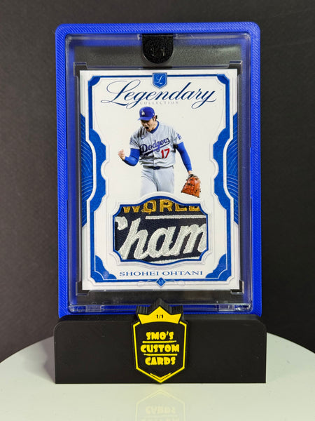 Shohei Ohtani Legendary Los Angeles Dodgers World Series Patch 1/1