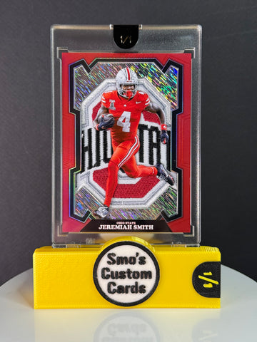 Jeremiah Smith Red Ohio State Patch 1/1