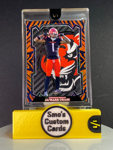 Ja’Marr Chase Tiger Flex Celebration Cincinnati Bengals Patch 1/1