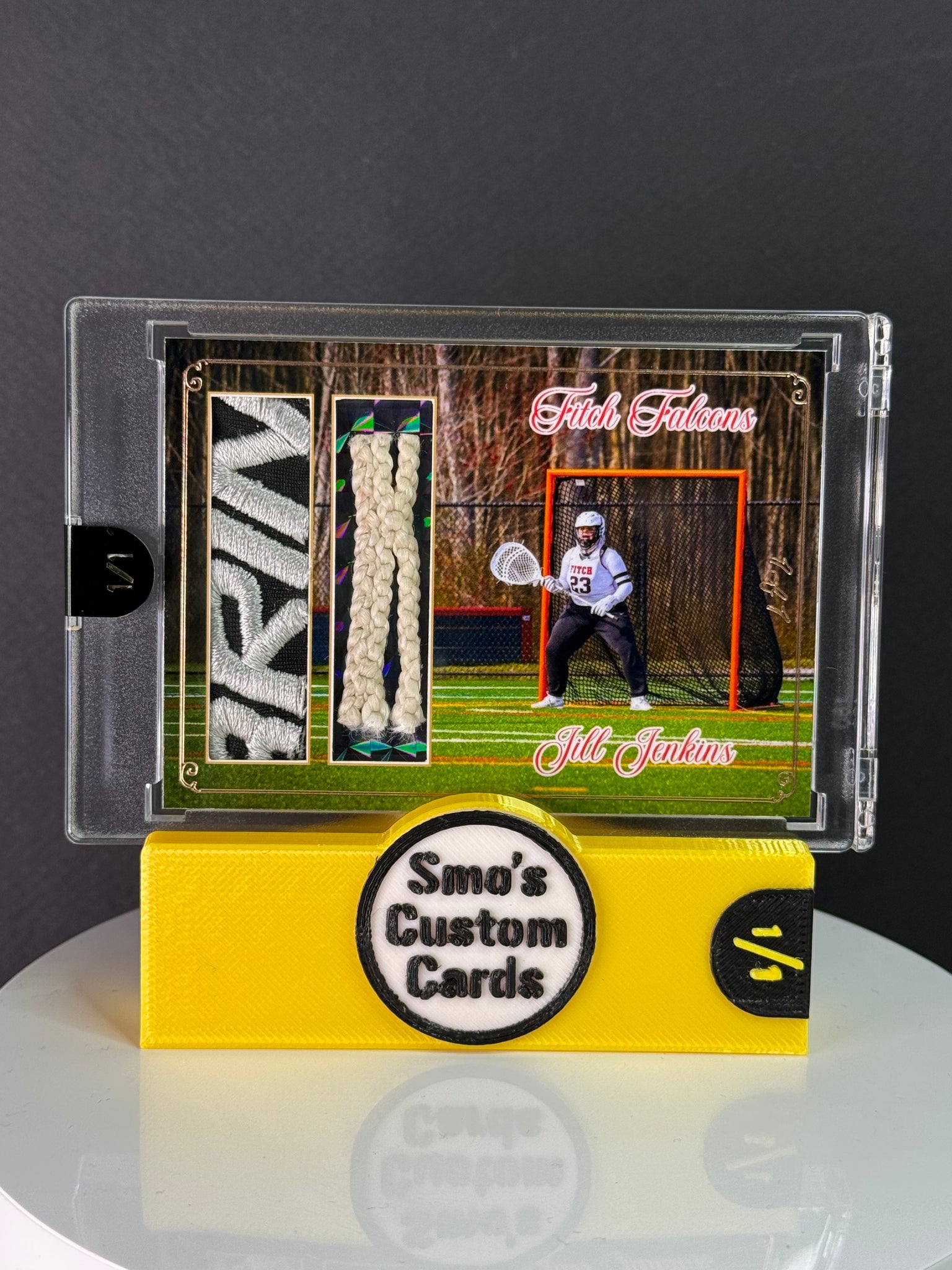 High School Lacrosse Relic Custom