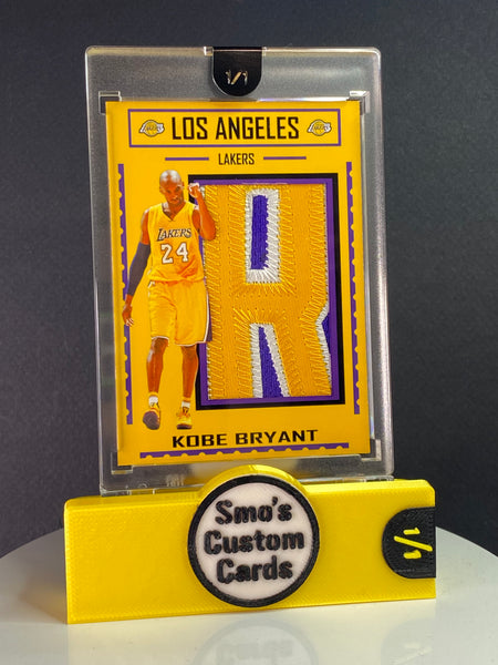 Kobe Bryant LA Lakers Jersey Letter Patch 1/1