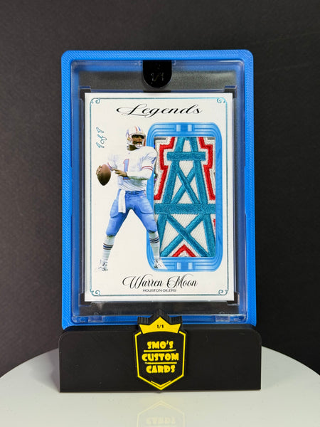 Warren Moon Legends Houston Oilers Patch 1/1