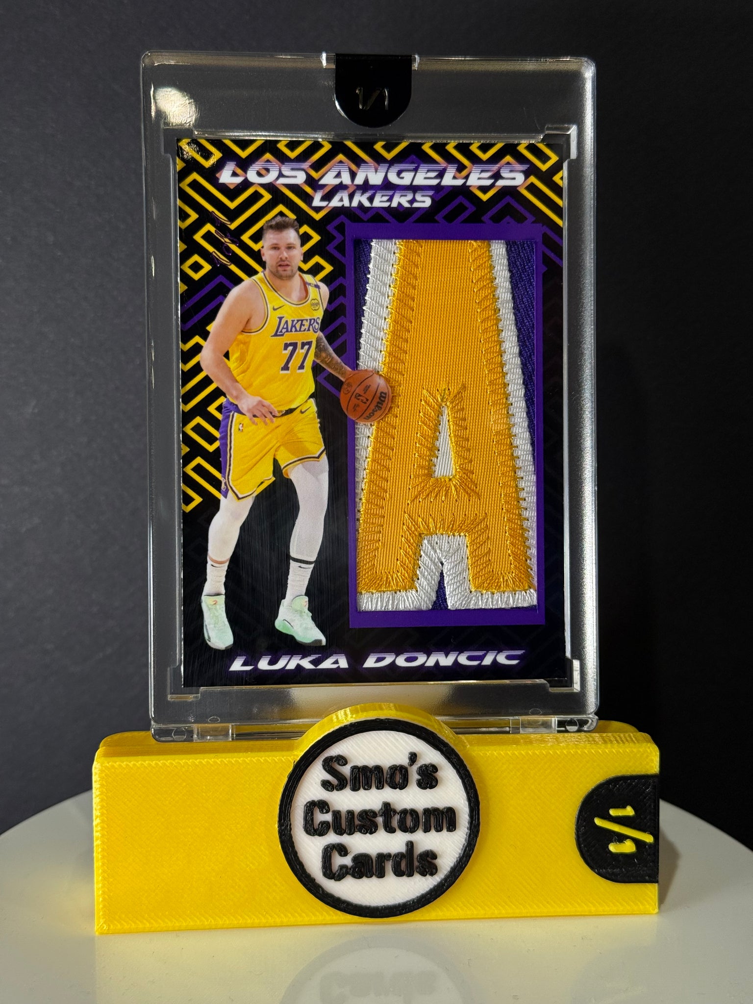 Luka Doncic LA Lakers Jersey Patch ‘A’ 1/1