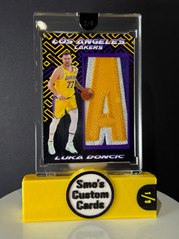Luka Doncic LA Lakers Jersey Patch ‘A’ 1/1