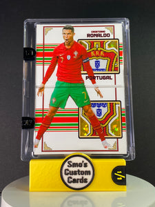 Cristiano Ronaldo SUI Portugal Dual Patch Booklet 1/1