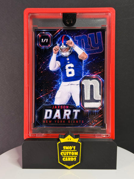 Jaxson Dart TD Celly Giants Patch 1/1