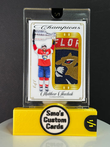 Matthew Tkachuk Champions Florida Panthers Patch 1/1