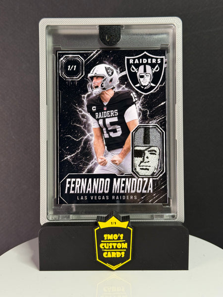 Fernando Mendoza Lightning Las Vegas Raiders Patch 1/1