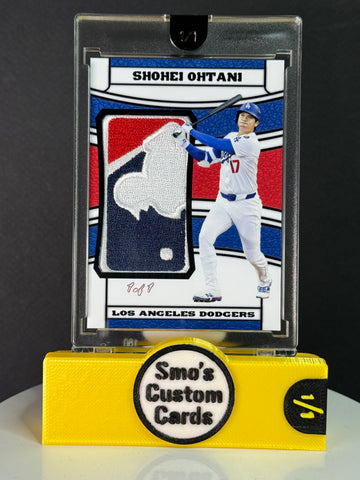 Shohei Ohtani NL MVP MLB Logoman Patch 1/1
