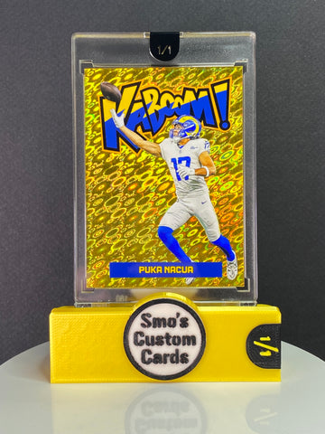 Puka Nacua Super Rookie KABOOM! 1/1