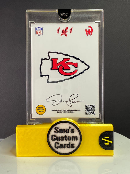 Patrick Mahomes Snakeskin Kansas City Chiefs Patch 1/1