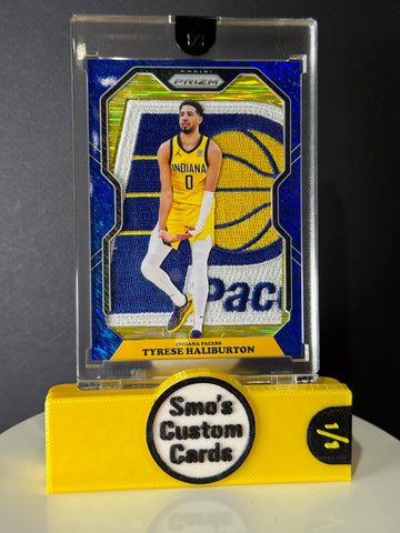 Tyrese Haliburton Blue Big Balls Pacers Patch 1/1