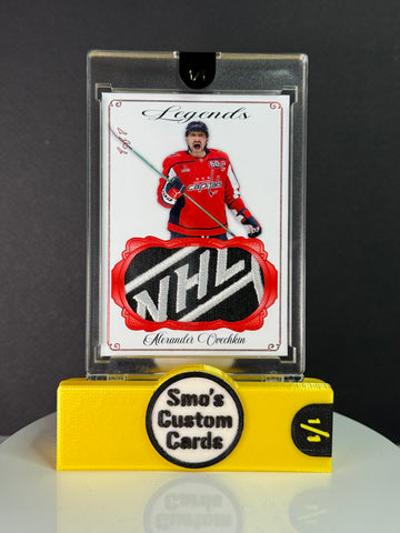 Alexander Ovechkin Legends NFL Shield Patch 1/1
