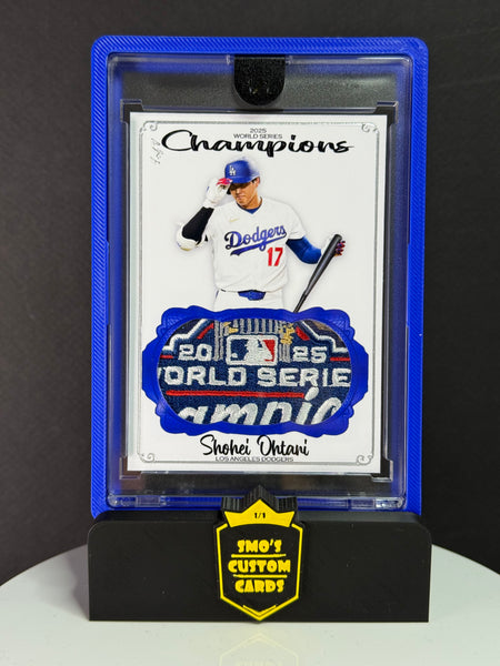 Shohei Ohtani Los Angeles Dodgers World Series Patch 1/1